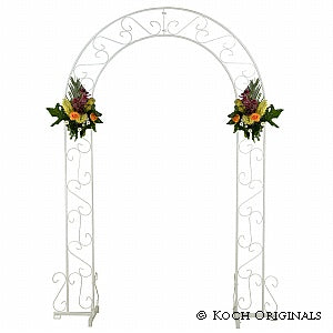 Arch, White Metal