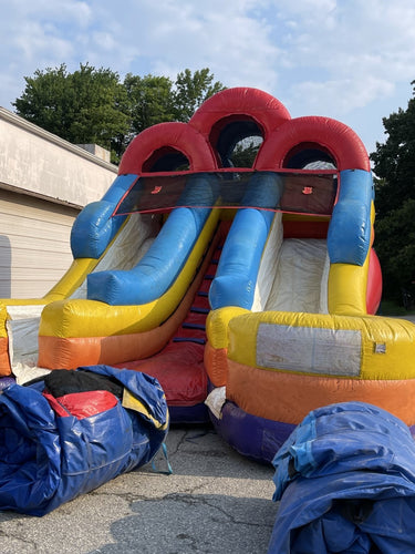 Double Splash Water Slide 13 ft.