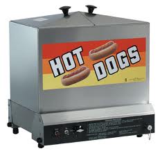 Gold Medal Steamon Demon Hot Dog Steamer