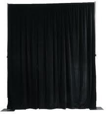 Pipe & Drape, Black or White Bango Drapes